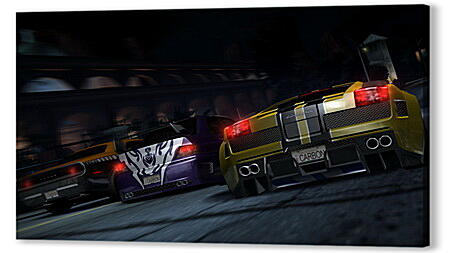 need for speed carbon, cars, night
