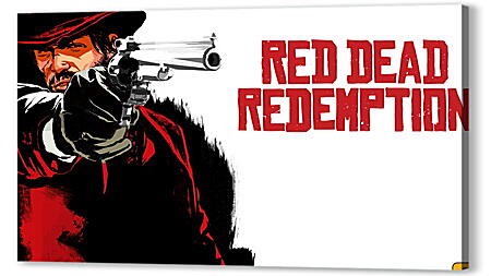Постер (плакат) - red dead redemption, cowboy, hat