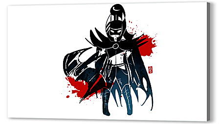 phantom assassin, dota 2, simple art
