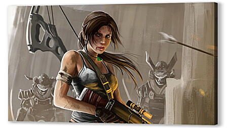 art, peter balogh, lara croft