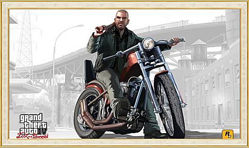 Картина - johnny, biker, gta 4 lost and damned
