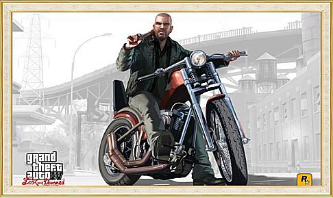 Картина - johnny, biker, gta 4 lost and damned
