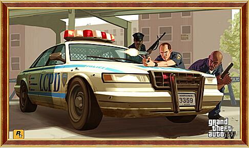 Картина - lcpd, gta 4, police
