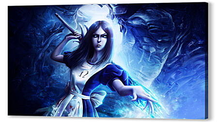 Постер (плакат) - alice madness returns, wand, crystal