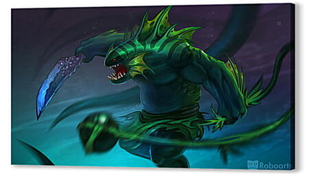 dota 2, art, tidehunter
