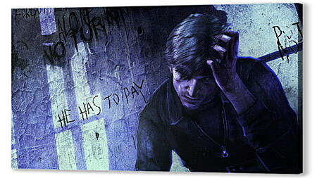 Картина маслом - silent hill downpour, silent hill, murphy pendleton