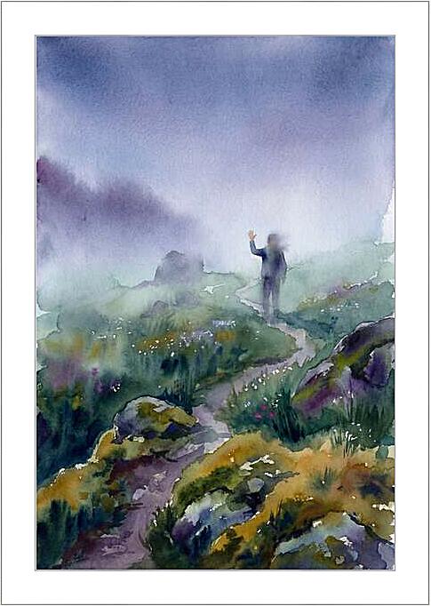 Картина - Здравствуй, акварель