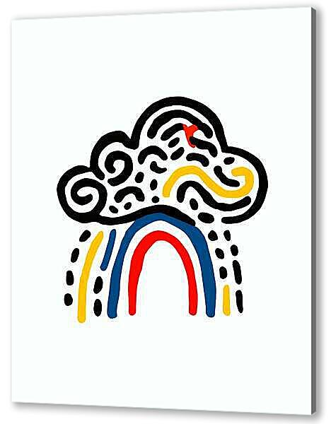 Туча, весёлая графика