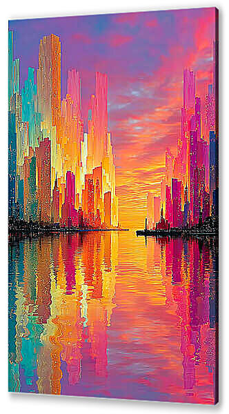 Постер (плакат) - Город 3, фэнтези