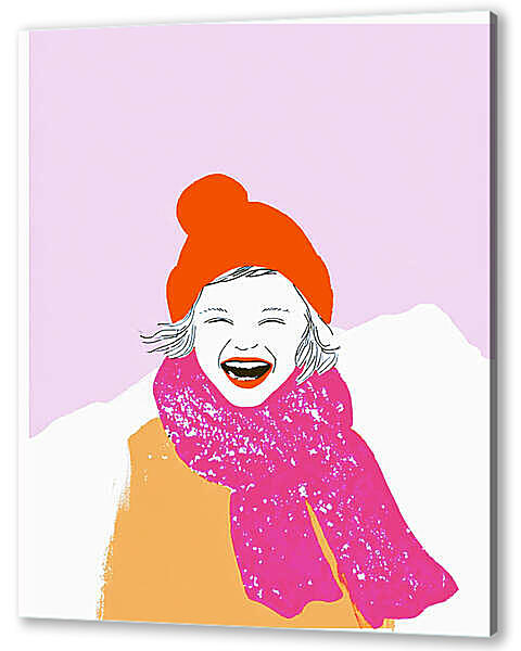 Постер (плакат) - Снежный день