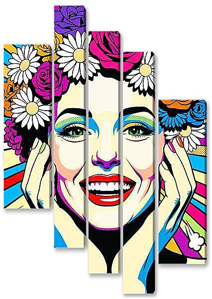 Модульная картина - Любимые образы6