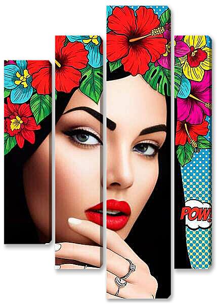 Модульная картина - Любимые образы4