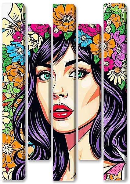 Модульная картина - Любимые образы2