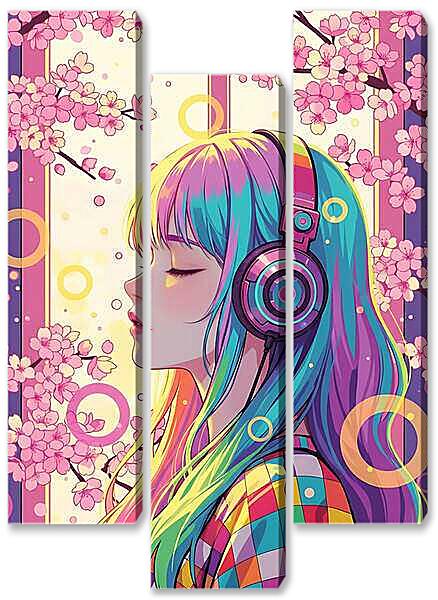 Модульная картина - Женские образы3
