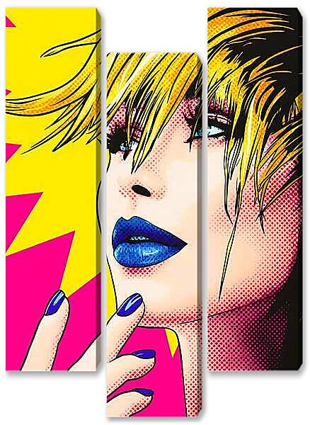 Модульная картина - Женские образы1