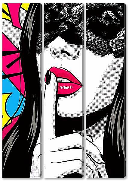 Модульная картина - Женские образы2