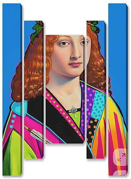 Модульная картина - Ангел Возрождения