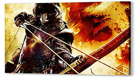 dragons dogma, bow, arrows