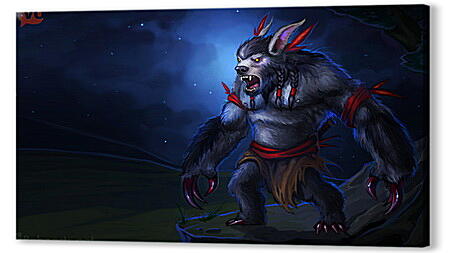 Постер (плакат) - ursa warrior, dota 2, radiant protector set
