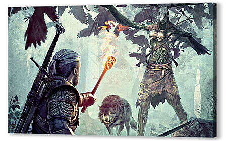 Постер (плакат) - The Witcher 3: Wild Hunt
