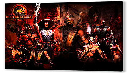 Постер (плакат) - Mortal Kombat
