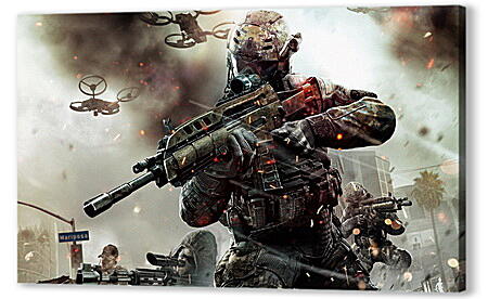 Постер (плакат) - Call Of Duty: Black Ops II
