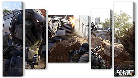 Модульная картина - Call Of Duty: Black Ops III
