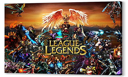 Картина маслом - League Of Legends
