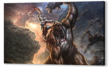 Картина маслом - God Of War III
