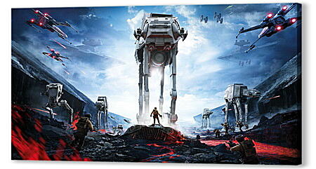 Постер (плакат) - Star Wars Battlefront