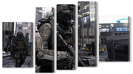 Модульная картина - Call Of Duty: Advanced Warfare
