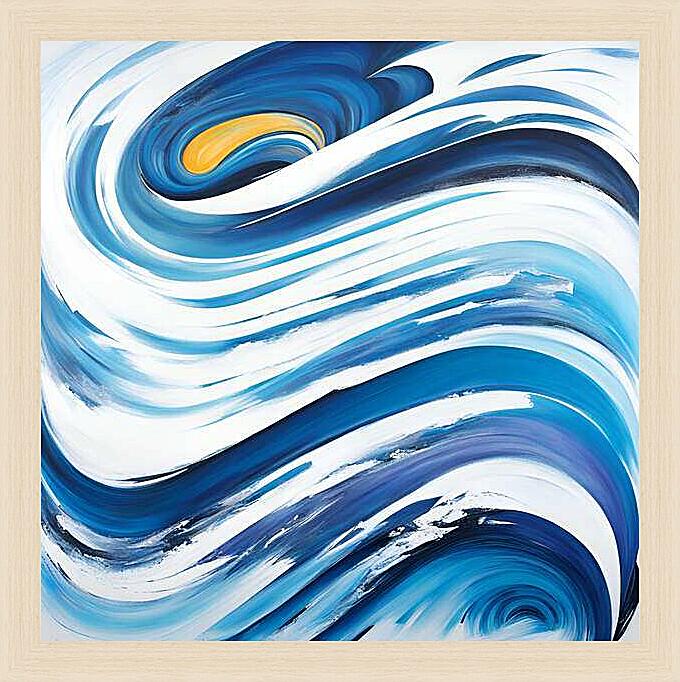 Картина - Синяя волна