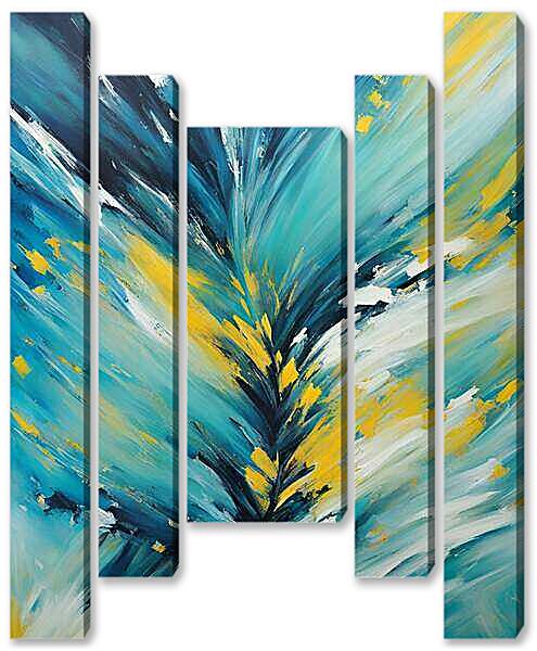 Модульная картина - Течение