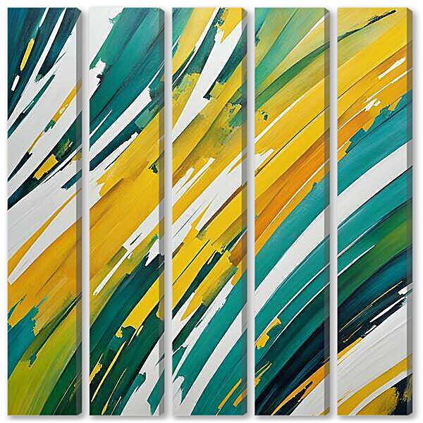 Модульная картина - Красочные полосы