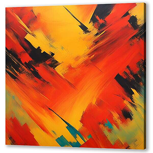 Постер (плакат) - Пламя №2