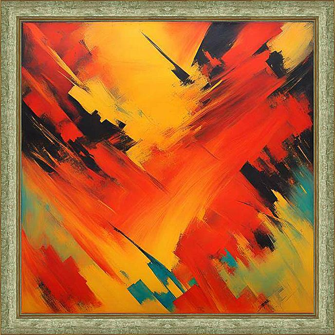 Картина - Пламя №2