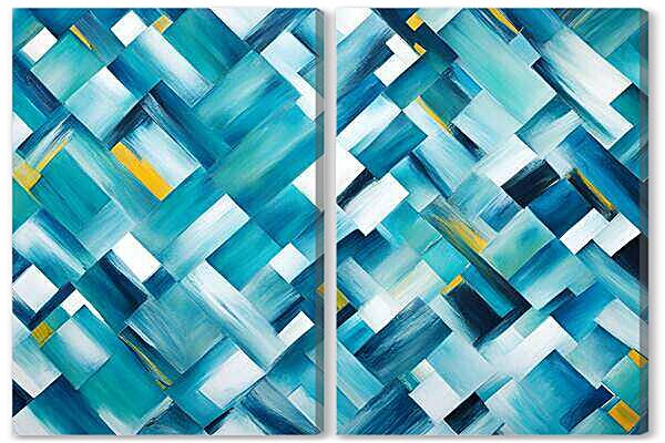 Модульная картина - Стеклянная мозайка