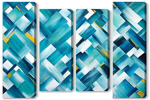 Модульная картина - Стеклянная мозайка