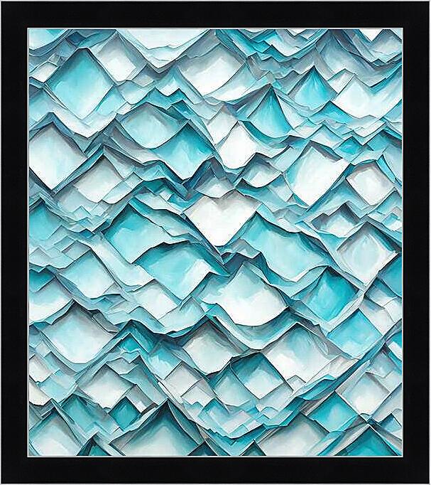 Картина - Ледяная стена