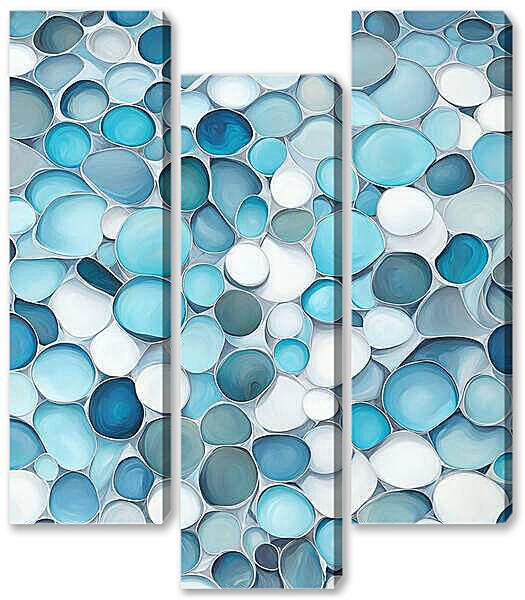 Модульная картина - Абстрактные капли