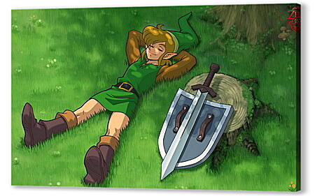 Постер (плакат) - Zelda
