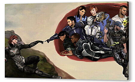 Постер (плакат) - Mass Effect 3
