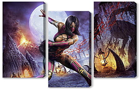 Модульная картина - Mortal Kombat
