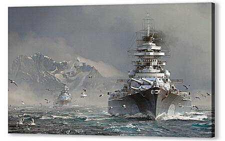 Постер (плакат) - World Of Warships

