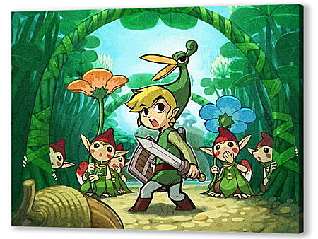 Постер (плакат) - The Legend Of Zelda: The Minish Cap
