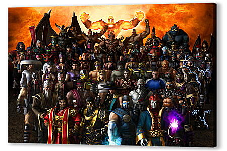 Картина маслом - Mortal Kombat
