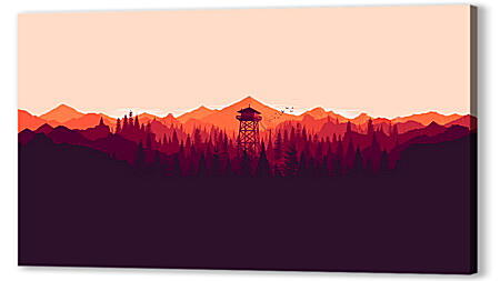 Картина маслом - Firewatch
