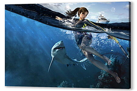 Постер (плакат) - Tomb Raider: Underworld
