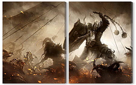Модульная картина - Diablo III: Reaper Of Souls

