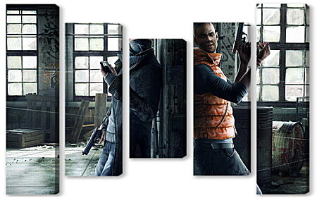 Модульная картина - Watch Dogs
